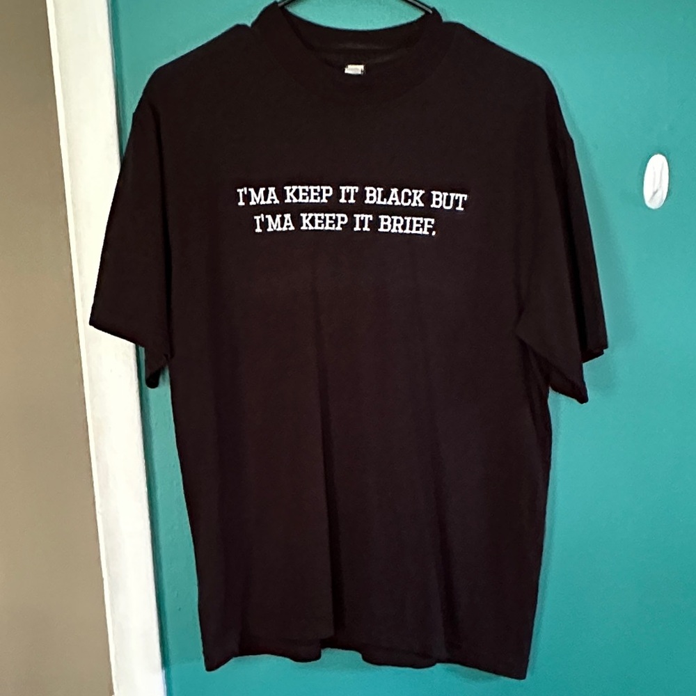 Lynae Vanee Black Graphic T-Shirt